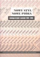 Okładka książki Nowy styl, nowe pióra