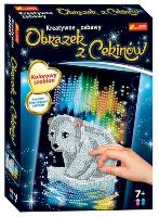 Opakowanie Obrazek z Cekinów. Niedźwiadek