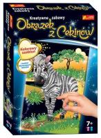 Okładka książki Obrazek z Cekinów. Zebra