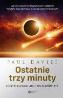 Ostatnie trzy minuty. Autor: Davies Paul. SmakLiter.pl Okładka książki Ostatnie trzy minuty
