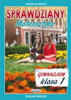 Sprawdziany GIM Matematyka 1. Autor: Figat-Jeziorska Agnieszka. SmakLiter.pl Okładka książki Sprawdziany GIM Matematyka 1