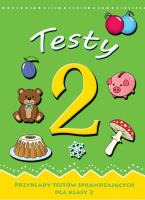 Testy 2. Autor: Bogusława Kuciel i Agnieszka Michalska. SmakLiter.pl Okładka książki Testy 2
