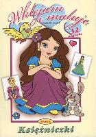 Wklejam i maluję - Księżniczki. Autor: Opracowanie zbiorowe. SmakLiter.pl Okładka książki Wklejam i maluję - Księżniczki