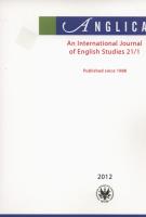 Opakowanie Anglica An International Journal of English Studies 21/1 2012