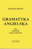 Okładka książki Gramatyka ang. do testów i egzam. (żółta) ANGLOMAN
