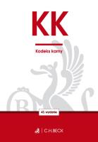 Kodeks karny. Autor: Opracowanie zbiorowe. SmakLiter.pl Okładka książki Kodeks karny