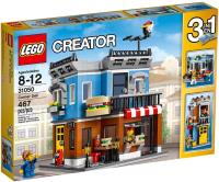 Lego Creator Sklep na rogu. Autor: Creator. SmakLiter.pl Okładka książki Lego Creator Sklep na rogu