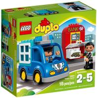 Lego Duplo Patrol policyjny. Autor: Duplo. SmakLiter.pl Okładka książki Lego Duplo Patrol policyjny