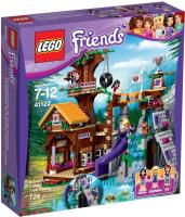 Lego Friends Domek na drzewie. Autor: Friends. SmakLiter.pl Okładka książki Lego Friends Domek na drzewie