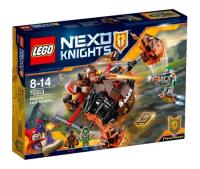 Lego Nexo Knights Lawowy rozłupywacz Moltora. Autor: Nexo Knights. SmakLiter.pl Okładka książki Lego Nexo Knights Lawowy rozłupywacz Moltora