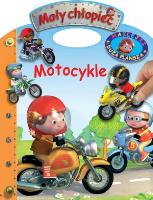 Motocykle. Naklejki – Duża plansza. Mały chłopiec. Autor:   Praca zbiorowa. SmakLiter.pl Okładka książki Motocykle. Naklejki – Duża plansza. Mały chłopiec