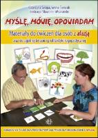 Myślę, mówię, opowiadam Harmonia. Autor: Szłapa Katarzyna, Iwona Tomasik. SmakLiter.pl Okładka książki Myślę, mówię, opowiadam Harmonia