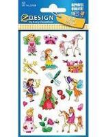 Opakowanie Naklejki dziewczynki