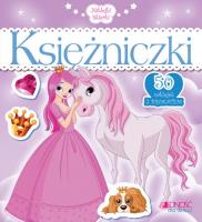 Okładka książki Naklejki iskierki. Księżniczki