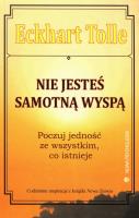 Nie jesteś samotną wyspą. Autor: Eckhart Tolle. SmakLiter.pl Okładka książki Nie jesteś samotną wyspą