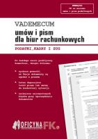 Vademecum umów i pism dla biur rachunkowych 2016. Autor: OPRACOWANIE  ZBIOROWE. SmakLiter.pl Okładka książki Vademecum umów i pism dla biur rachunkowych 2016