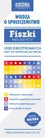 Wiedza o społeczeństwie Fiszki maturzysty. Autor: Krawczyk Szymon, Włodarczyk Mariusz. SmakLiter.pl Okładka książki Wiedza o społeczeństwie Fiszki maturzysty