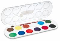 Akwarele 12 kolorów JOVI. Wydawca: JOVI. SmakLiter.pl Opakowanie Akwarele 12 kolorów JOVI