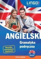 Angielski. Gramatyka podręczna + CD. Autor: Bogusławska Joanna, Mioduszewska Agata. SmakLiter.pl Okładka książki Angielski. Gramatyka podręczna + CD