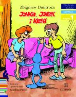 Czytam sobie - Jonka, Jonek i Kleks. Autor: Dmitroca Zbigniew. SmakLiter.pl Okładka książki Czytam sobie - Jonka, Jonek i Kleks