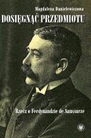 Okładka książki Dosięgnąć przedmiotu
