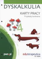 Okładka książki Eduterapeutica karty pracy Dyskalkulia