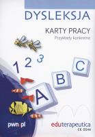 Okładka książki Eduterapeutica karty pracy Dysleksja
