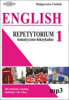 English Repetytorium tematyczno-leksykalne MP3. Autor: Malgorzata Cieślak. SmakLiter.pl Okładka książki English Repetytorium tematyczno-leksykalne MP3