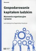 Okładka książki Gospodarowanie kapitałem ludzkim