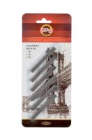 Opakowanie Grafit w sztyfcie 2B, 4B, 6B 7x7mm 6 sztuk