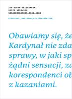 Korespondecja 1955-89 J.Nowak-Jeziorański M.Winkowska. Autor: Jan Nowak-Jeziorański, Winowska Maria. SmakLiter.pl Okładka książki Korespondecja 1955-89 J.Nowak-Jeziorański M.Winkowska