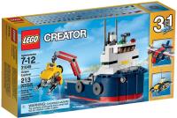 Lego Creator Badacz oceanów. Autor: Creator. SmakLiter.pl Okładka książki Lego Creator Badacz oceanów