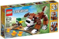 Lego Creator Zwierzęta z parku. Autor: Creator. SmakLiter.pl Okładka książki Lego Creator Zwierzęta z parku