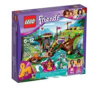 Lego Friends Spływ pontonem. Autor: Friends. SmakLiter.pl Okładka książki Lego Friends Spływ pontonem