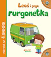 Leoś i jego furgonetka. Autor: Anastasia Zanoncelli, Stafania Scalone. SmakLiter.pl Okładka książki Leoś i jego furgonetka