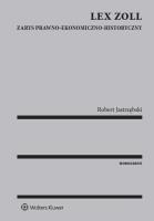 Lex Zoll. Autor: Jastrzębski Robert. SmakLiter.pl Okładka książki Lex Zoll