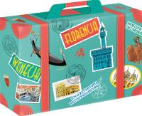 Mali odkrywcy wielkich miast. Rzym, Wenecja, Florencja. Autor: Rossi Sarah, Gilibert Giorgio. SmakLiter.pl Okładka książki Mali odkrywcy wielkich miast. Rzym, Wenecja, Florencja