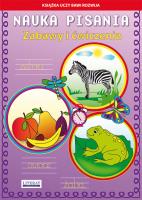 Nauka pisania Zabawy i ćwiczenia Zebra. Autor: Katarzyna Kojtka. SmakLiter.pl Okładka książki Nauka pisania Zabawy i ćwiczenia Zebra