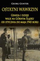 Ostatni wawrzyn. Autor: Gunter Georg. SmakLiter.pl Okładka książki Ostatni wawrzyn