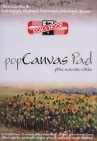 Płótno malarskie w bloku Pop Canvas  A4 10 arkuszy. Wydawca: Koh-I-Noor. SmakLiter.pl Opakowanie Płótno malarskie w bloku Pop Canvas  A4 10 arkuszy