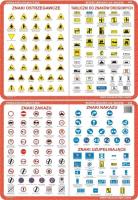 Podkładka edukacyjna. Znaki zakazu, nakazu, uzupełniające, o. Autor: inne. SmakLiter.pl Okładka książki Podkładka edukacyjna. Znaki zakazu, nakazu, uzupełniające, o