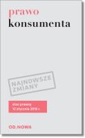 Prawo konsumenta. Autor: Opracowanie zbiorowe. SmakLiter.pl Okładka książki Prawo konsumenta