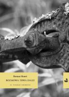 Rozmowa trwa dalej. Autor: Honet Roman. SmakLiter.pl Okładka książki Rozmowa trwa dalej