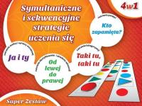 Super zestaw 4w1 Symult. i sekwen. strategie ucz.. Autor: Aleksandra Wianecka, Bala Agnieszka. SmakLiter.pl Okładka książki Super zestaw 4w1 Symult. i sekwen. strategie ucz.
