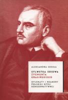 Okładka książki Sylwetka ideowa Zygmunta Krasickiego