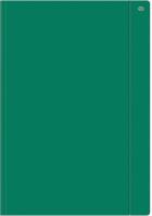 Opakowanie Teczka z gumką A4+ jednokolorowa zielona (10szt)