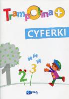 Trampolina+ Cyferki. Autor: Magdalena Anna Zbąska. SmakLiter.pl Okładka książki Trampolina+ Cyferki