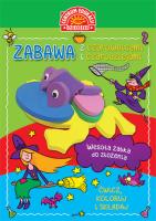 Okładka książki Zabawa z czarownicami i czarodziejami Książka z zabawką do składania