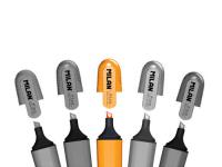 Opakowanie Zakreślacze Milan Fluo płaski pomarańczowe 12 sztuk