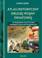 Okładka książki Atlas historyczny drugiej wojny światowej